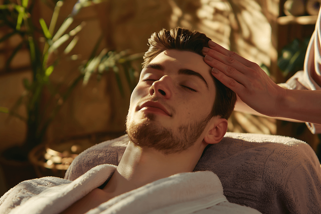 Men's massage service at home